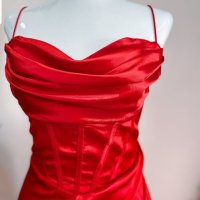 Бална/официална рокля червена, снимка 15 - Рокли - 36805350