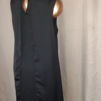 Vila L Черна разкошна рокля с мъниста , снимка 3 - Рокли - 42241777