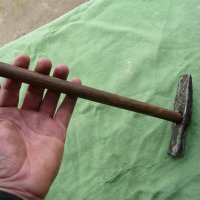  Стар ръчно кован каменарски чук - 180 , снимка 5 - Други инструменти - 39803862