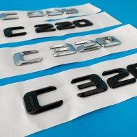 Багажник емблема Mercedes w203 w204 стикер C220 C320 Cdi 4matic, снимка 4 - Аксесоари и консумативи - 34711598