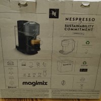 Кафемашина с капсули Nespresso Vertuo Next Krups, снимка 4 - Кафемашини - 40934621