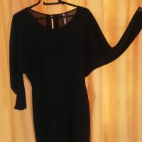 Уникална черна рокля на Pepe jeans , снимка 2 - Рокли - 41057836
