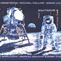 Чист блок Космос Космически изследвания 1990 от България, снимка 1 - Филателия - 36053635