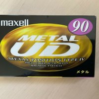 Аудио касети Maxell metal UD 90 IV, снимка 1 - Други - 35791458
