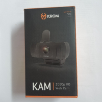 Krom Kam уеб камера 1920 x 1080 пиксела Usb 2.0 черен

, снимка 3 - Камери - 44823798