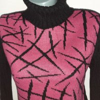 ДАМСКА БЛУЗА  - ПОЛО Размер М , снимка 1 - Блузи с дълъг ръкав и пуловери - 39260479