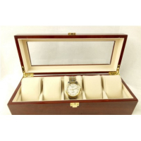 Луксозна дървена кутия за часовници (005), снимка 3 - Други - 44822349