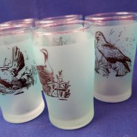 Ловджийски стъклени чашки за алкохол, снимка 3 - Колекции - 42407560