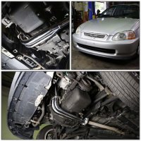 СПОРТЕН ИЗПУСКАТЕЛЕН КОЛЕКТОР HONDA CIVIC Д СЕРИЯ HONDA CIVIC 5GEN 1991-1995, снимка 4 - Части - 39717127