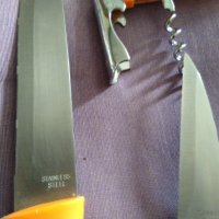 Домакински ножове 5 броя комплект отлични, снимка 4 - Прибори за хранене, готвене и сервиране - 41045388
