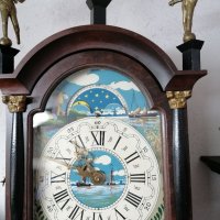 Голям работещ механичен Фризийски часовник , снимка 3 - Антикварни и старинни предмети - 39711184