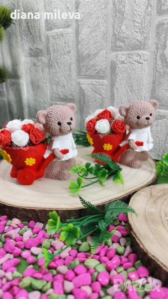 Сладки малки мечета в бяло и червено!!, снимка 1