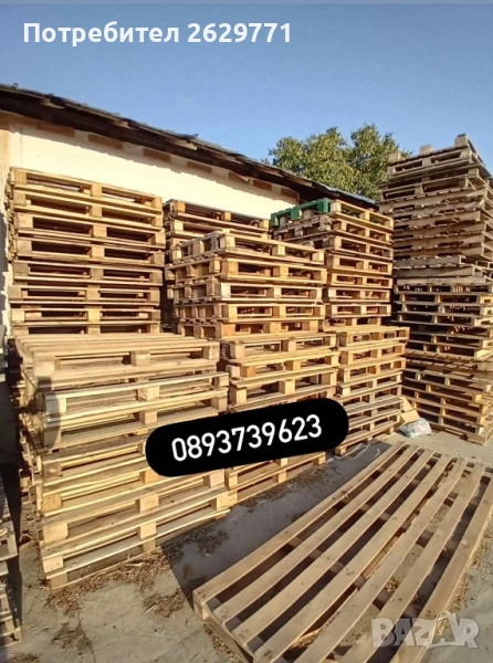 Изкупувам евро палети и дървени скари с различни рамери, снимка 1