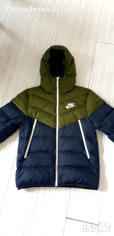 Nike  Down Mens Jacket Size M  ОРИГИНАЛ! Зимно пухено Яке!, снимка 1