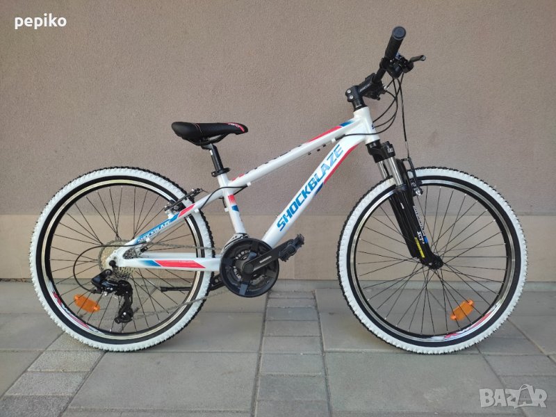 Продавам колела внос от Германия оригинален алуминиев юношески велосипед SHOCKBLAZE WARRIOR 24 цола, снимка 1
