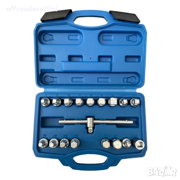 Универсален комплект ключове за картер 18 части FORSAGE, снимка 1