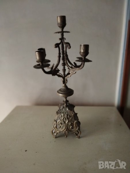 стар бароков свещни, снимка 1