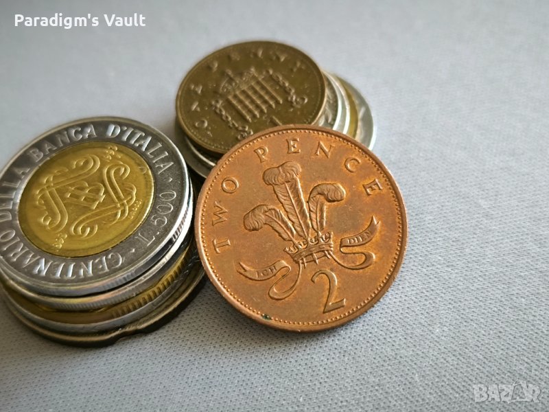 Монета - Великобритания - 2 пенса | 1989г., снимка 1