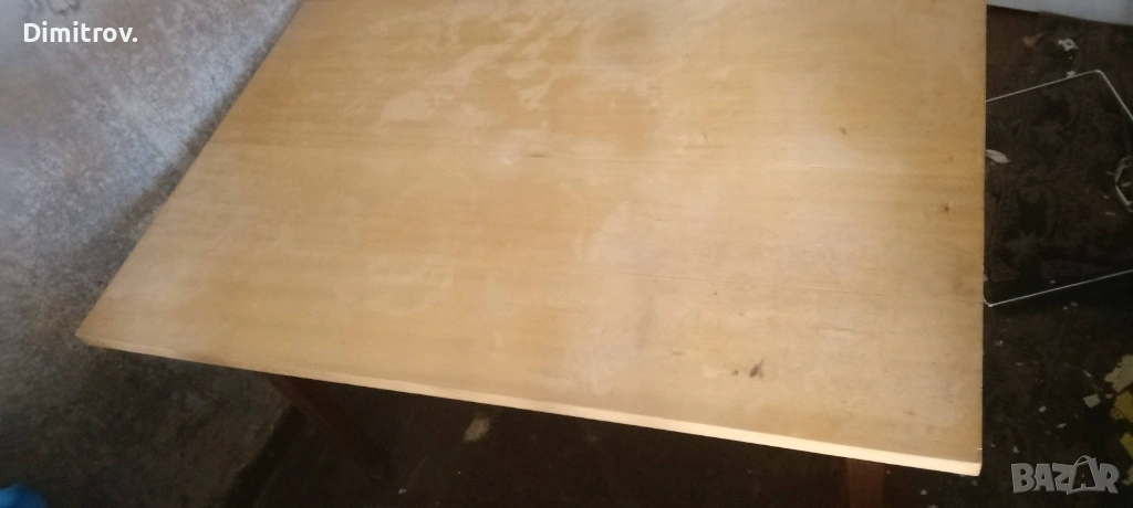 Дървени маси 2 броя трапезна и холна., снимка 1