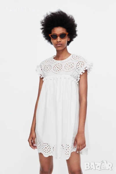 Zara/S/100% памук/дамска рокля, снимка 1