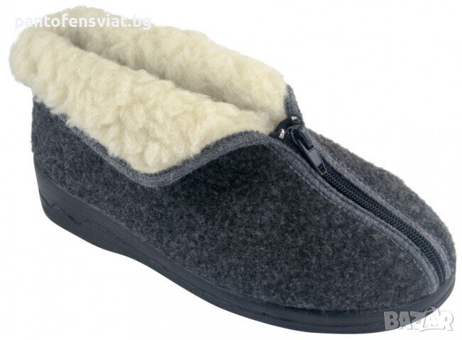 Анатомични дамски пантофи с естествена вълна ADANEX 37/41, снимка 1