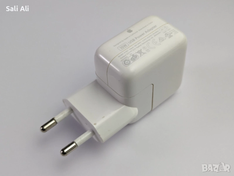 Оригинално зарядно Apple A1357 10W адаптер за iPhone iPad iPod USB, снимка 1
