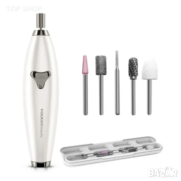Електрическа пила за нокти TOUCHBeauty 6 в 1,К-кт бормашини, магнитен калъф за съхранение,акумулатор, снимка 1