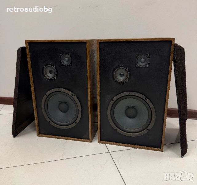 🔊Ретро колекционерски букшелф трилентови тонколони AUDION Rubin 200 - 80W-100W - 4 ома🔊, снимка 1