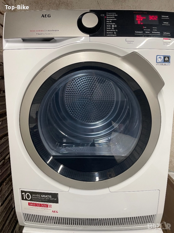 Сушилня AEG 9000 series 8 кг А+++ , снимка 1