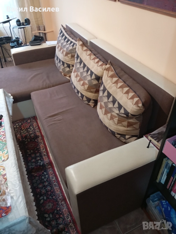 Продава се ъглов диван , снимка 1