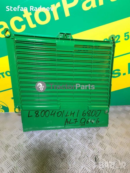 КАПАК НА ДВИГАТЕЛЯ ПЛАСТМАСОВ ЛЯВ (УПОТРЕБЯВАН) - JOHN DEERE 6000, 6010 СЕРИЯ, снимка 1