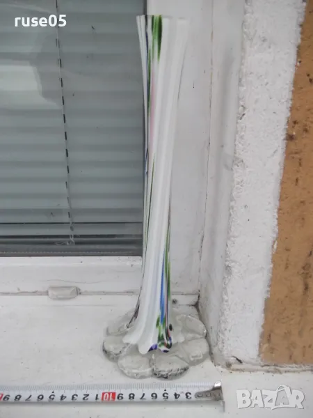 Ваза стъклена - 4, снимка 1