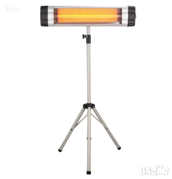 Печка , кварцова, 1500W, инфрачервена, стояща/стенна, снимка 1