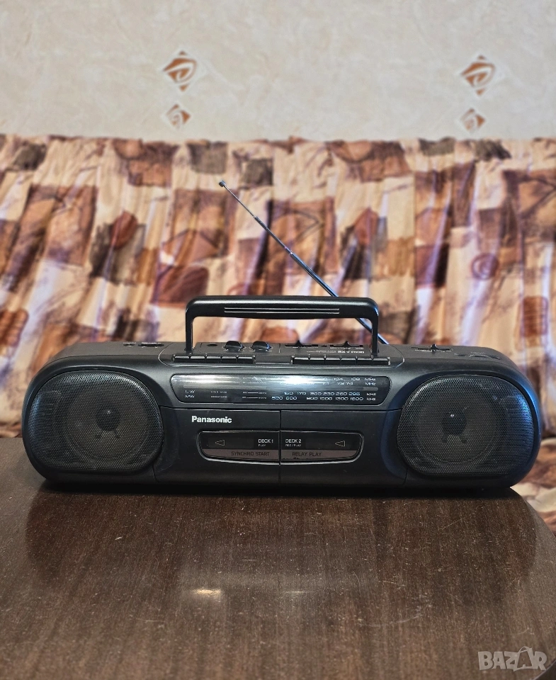 Касетофон Panasonic RX-FT530 радио, касети, CD/Line , снимка 1