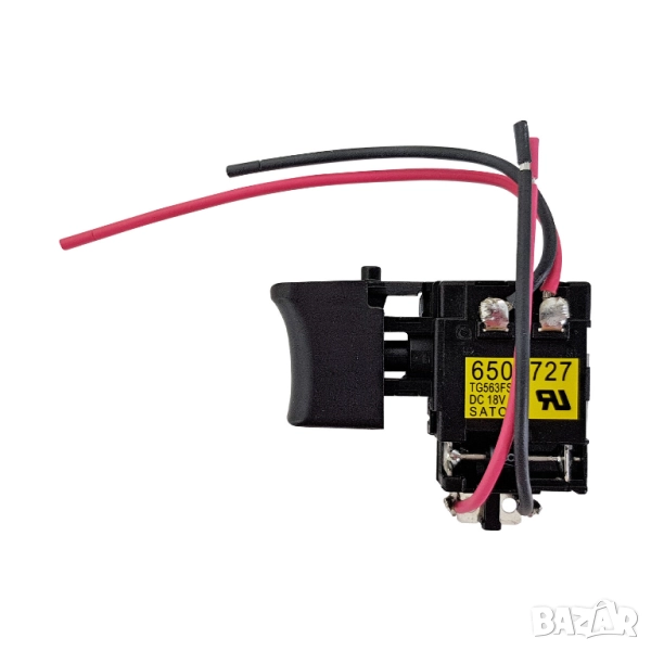 Прекъсвач за винтоверт MAKITA [650663-8] за 6261D, 6271D, 6281D, 8271D, 8281D, снимка 1