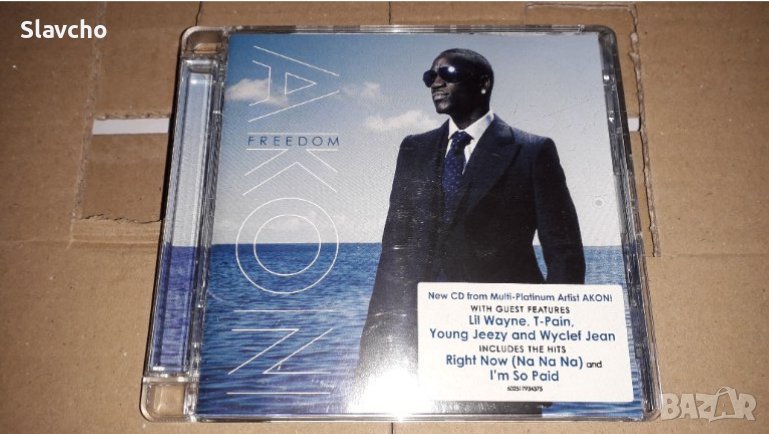Компакт диск на  - Akon – Freedom (2008, CD), снимка 1
