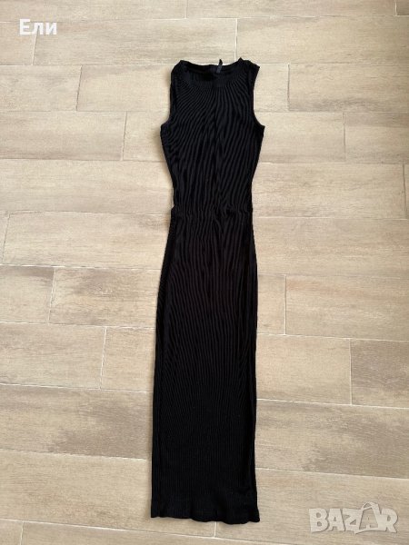 Дълга черна рокля, снимка 1