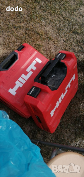 HILTI Куфари. Силикон пистолет, снимка 1