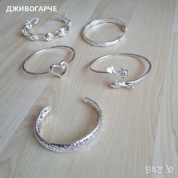 Масивна, твърда сребърна гривна . В подаръчна кутия, снимка 1