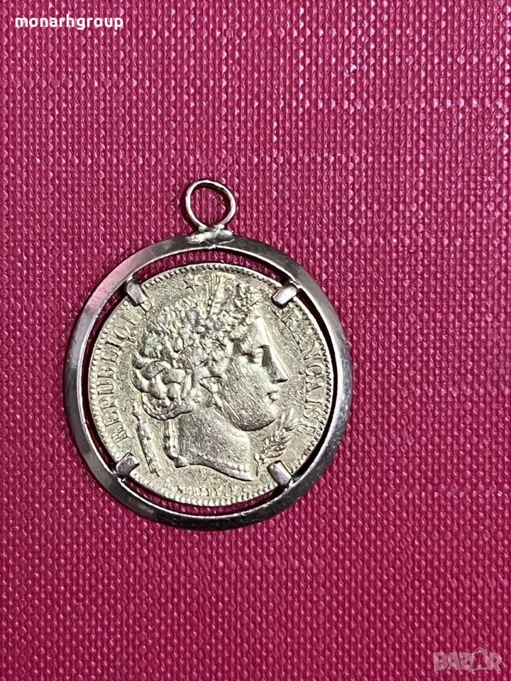 Златна монета с обков /22К/, снимка 1