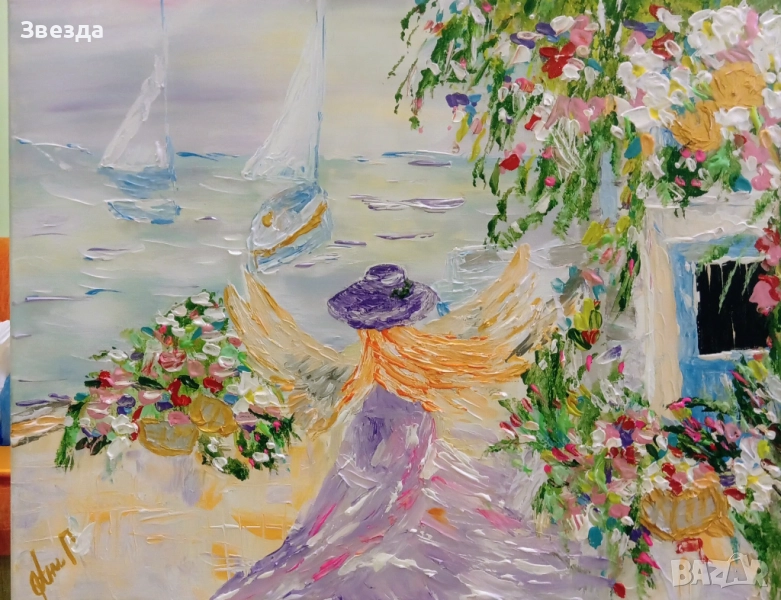 Картина "Ангелски дом", снимка 1