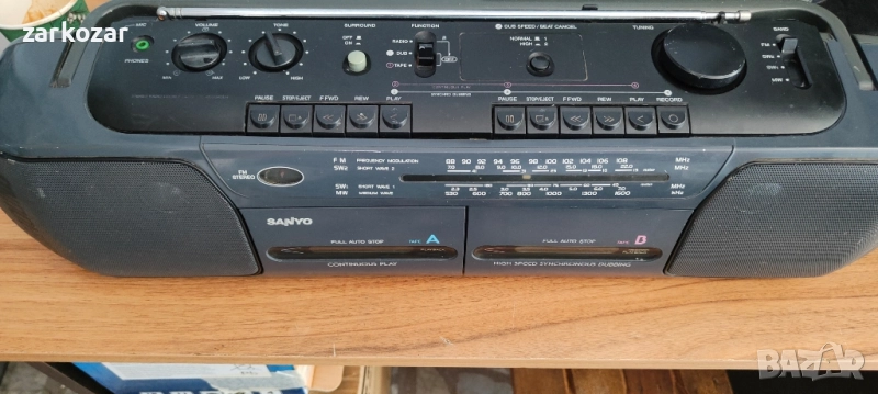 Радиокасетофон Sanyo, снимка 1