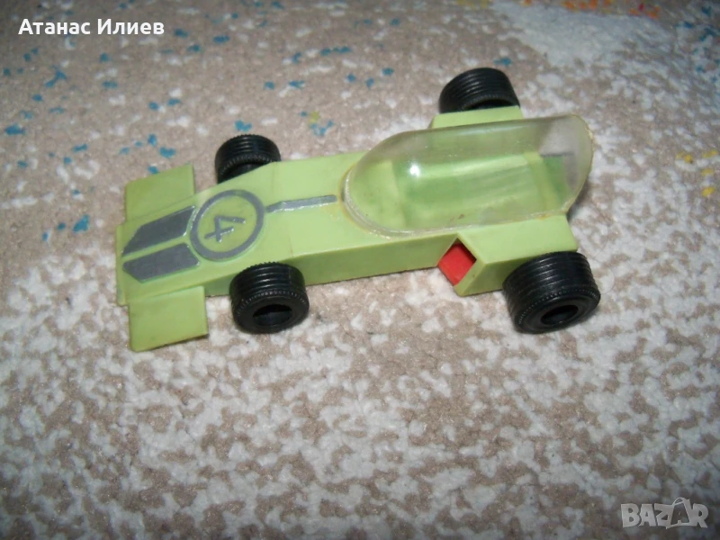 Малка пластмасова количка соц играчка, снимка 1