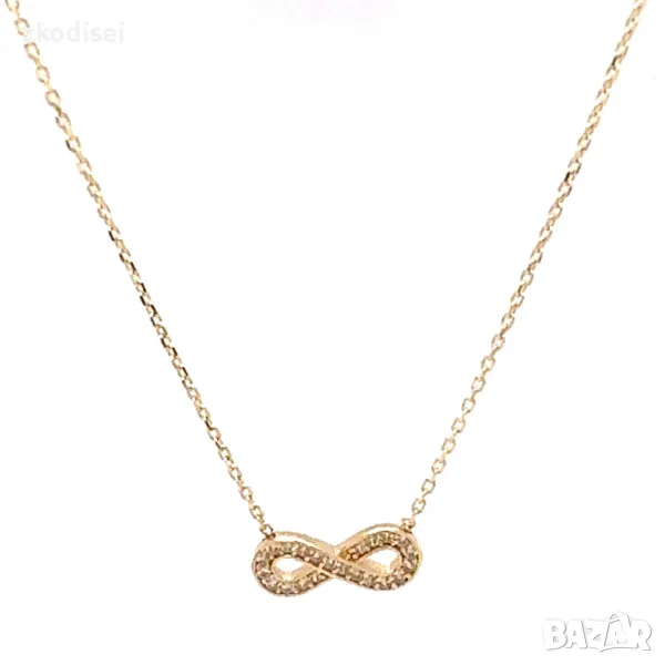 Златно колие 2,05гр. 40см. 14кр. проба:585 модел:26618-3, снимка 1