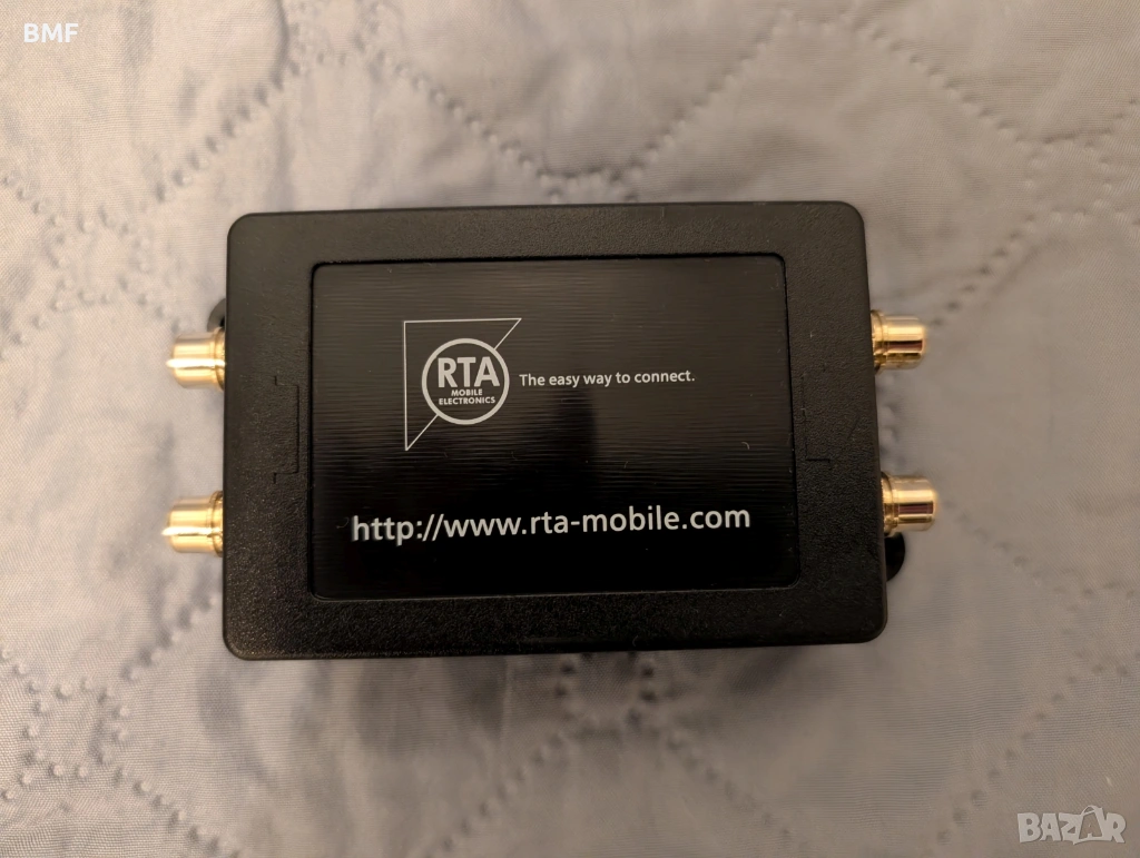 Качествен нов галваничен разделител stereo RCA, снимка 1