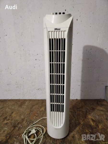 Колонен вентилатор OFFICE 45W 3 скорости (ниска, средна и висока) и 3 режима. Въздушен поток: 180 м/, снимка 1