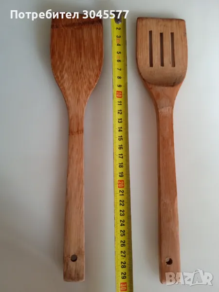 Шпатули дървени 2 бр., снимка 1