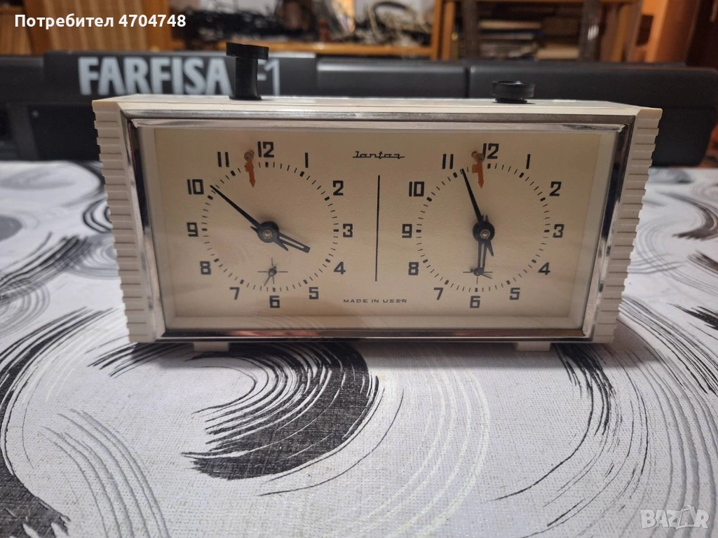 Руски часовник Янтар за шахмат , снимка 1