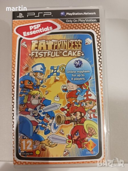 Sony PlayStation Portable игра Fat Princess Fistful of cake, снимка 1