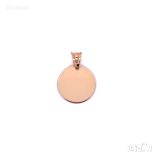 Златен медальон 0,74гр. 14кр. проба:585 модел:32162-2, снимка 1